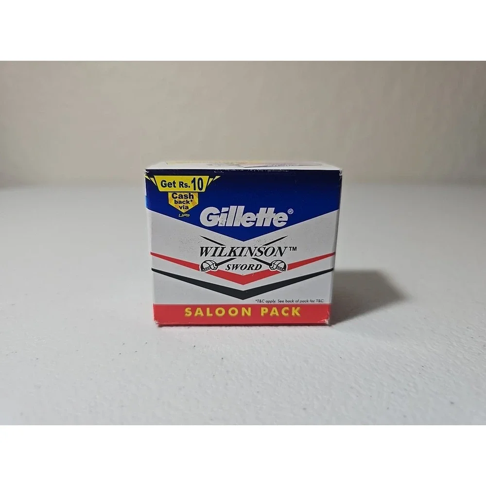 Gillette Wilkinson Sword Razor Blades 50pk Stainless Steel Double Edge
